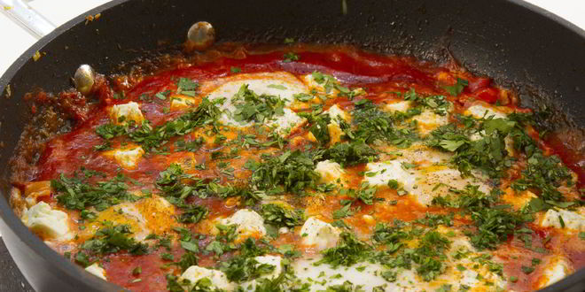 Рецепт израильской шакшуки