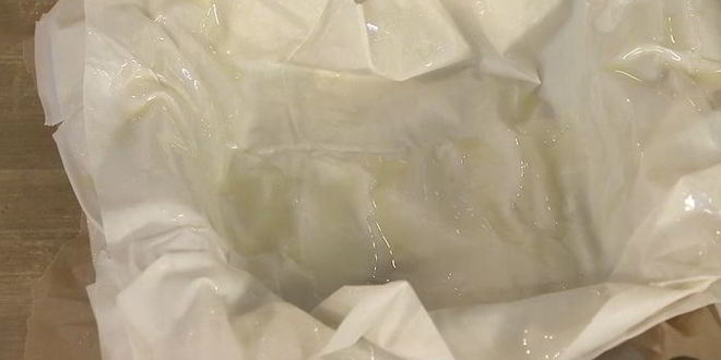 Рецепт королевской яичницы на тесте фило