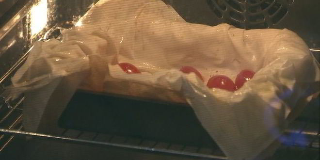 Рецепт королевской яичницы на тесте фило