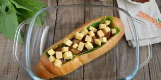 Рецепт сказочной булки с яичницей внутри