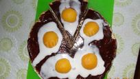Рецепт Торта с абрикосами Яичница