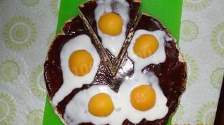 Рецепт Торта с абрикосами Яичница