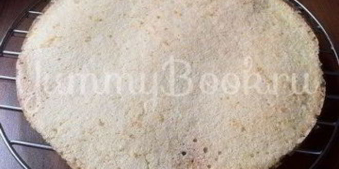 Рецепт торта яичница