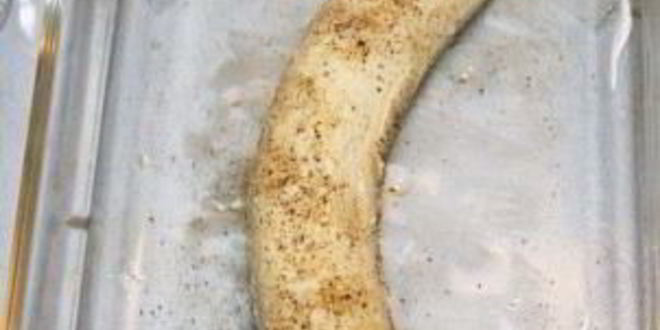 Рецепт яичницы с бананом