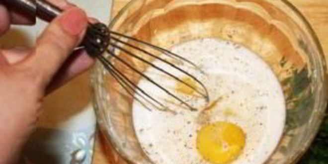 Рецепт яичницы с бананом