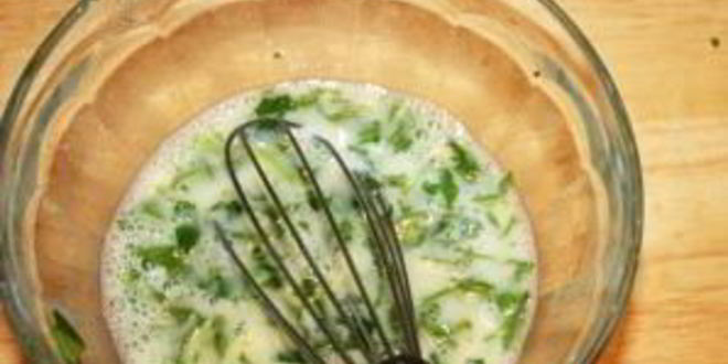 Рецепт яичницы с бананом