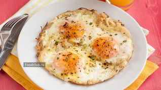 Рецепт Яичницы с луком