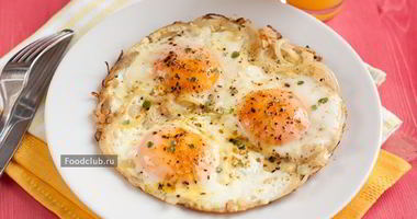 Рецепт Яичницы с луком