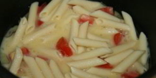 Рецепт яичницы с макаронами