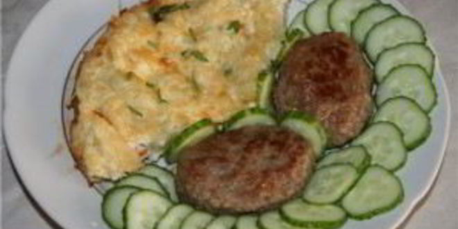 Рецепт яичницы с макаронами