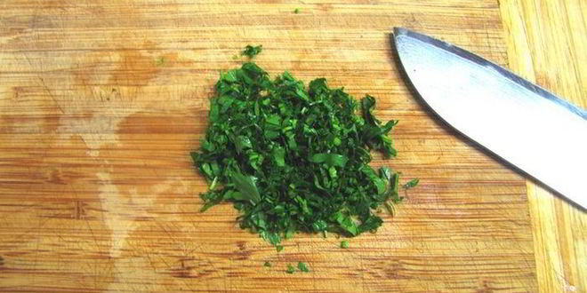 Рецепт яичницы с плоской стручковой фасолью