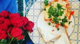 Рецепт Яичницы с помидорами по-азербайджански