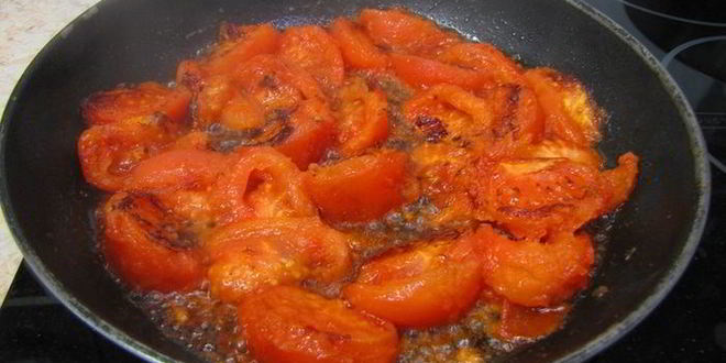 Рецепт яичницы с помидорами — великого сочетания продуктов