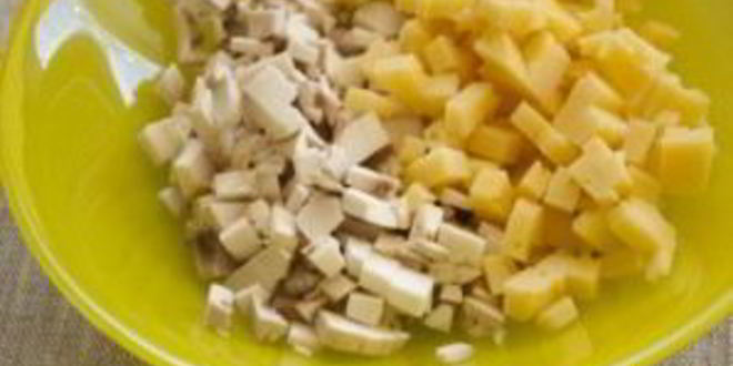 Рецепт яичницы в булочке