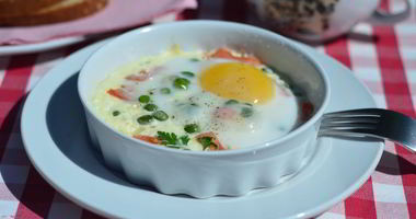 Рецепт Яичницы в микроволновке