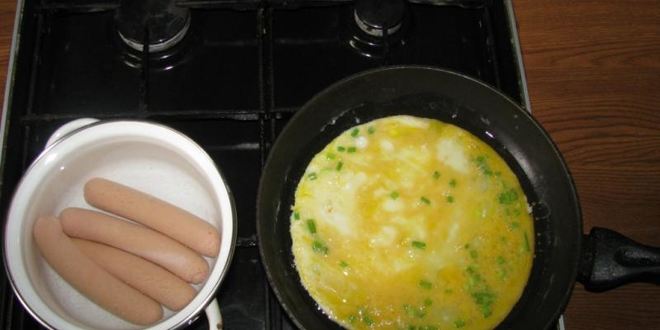 Рецепт завтрака на двоих яичница сердечком