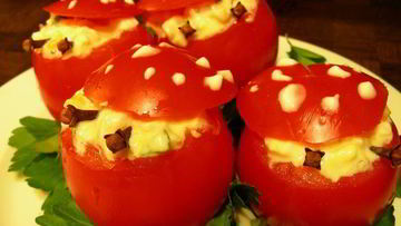 Рецепт Закуски Божья коровка