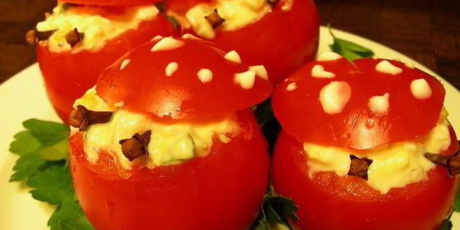 Рецепт закуски божья коровка