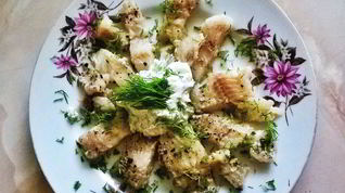 Рецепт Закуски из филе минтая