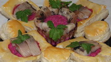 Рецепт закуски из селедки