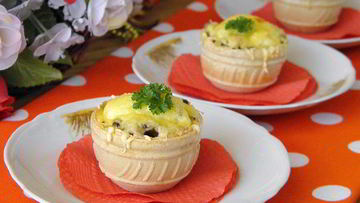 Рецепты закусок с грибами