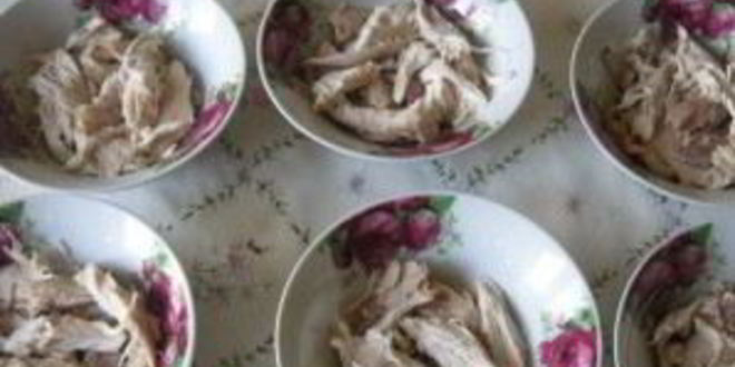 Рецепт куриного заливного