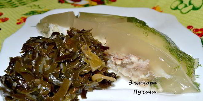 Рецепт рыбного заливного