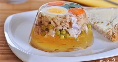 Рецепт Слоеного заливного