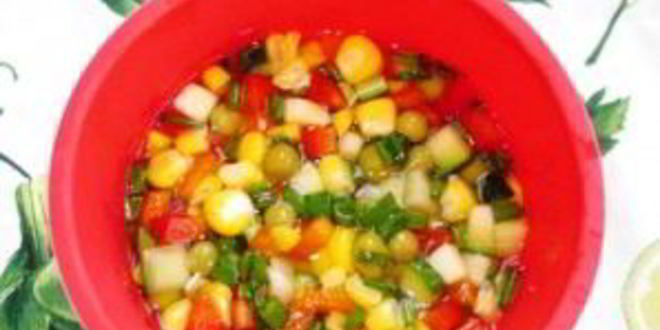 Рецепт вегетарианского заливного