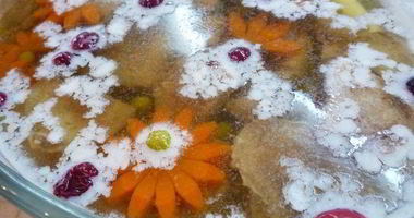 Рецепт Заливного из говяжьего и свиного языков