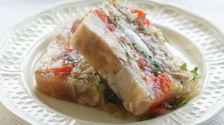 Рецепт Заливного из кролика со сладким перцем