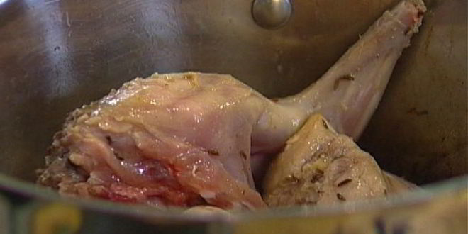 Рецепт заливного из кролика со сладким перцем