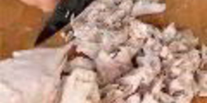 Рецепт заливного из курицы с грецкими орехами