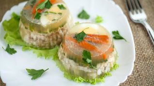 Рецепт Заливного из окуня