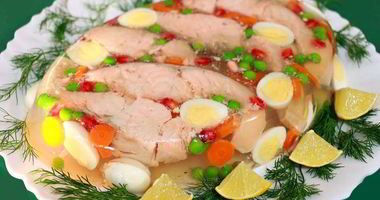 Рецепт Заливного из рыбы с желатином