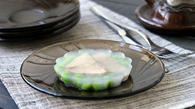 Рецепт заливного из свиного языка с желатином