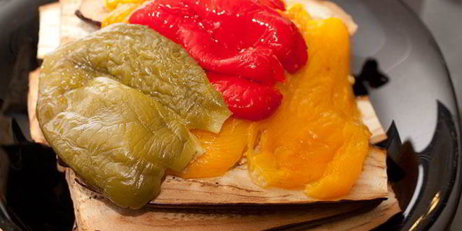 Рецепт заливного — террина из запеченных овощей