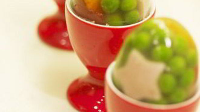 Рецепт заливного яйца фаберже