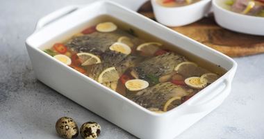 Рецепт Заливного карпа с медом