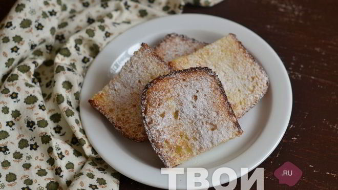 Рецепт запеченных французских тостов