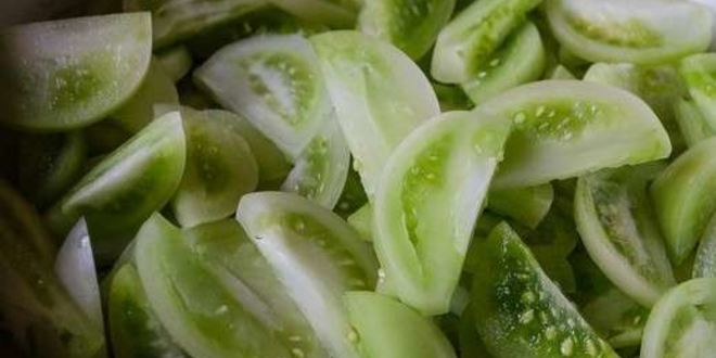 Рецепт зеленых помидоров по-корейски