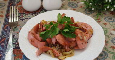 Рецепт Жареных сосисок