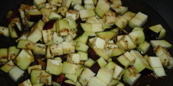 Рецепт баклажанового жульена