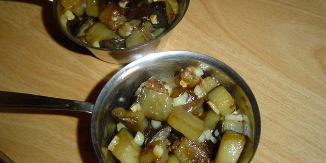 Рецепт баклажанового жульена