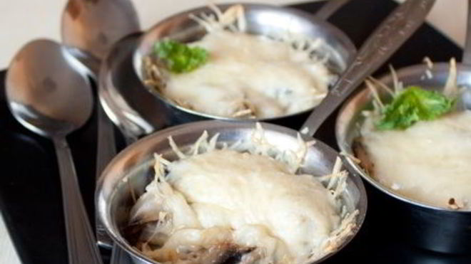 Рецепт грибного жульена из шампиньонов