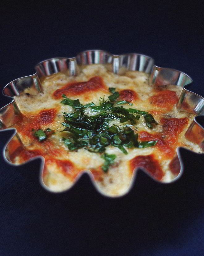 Рецепт грибного жюльена со сметаной