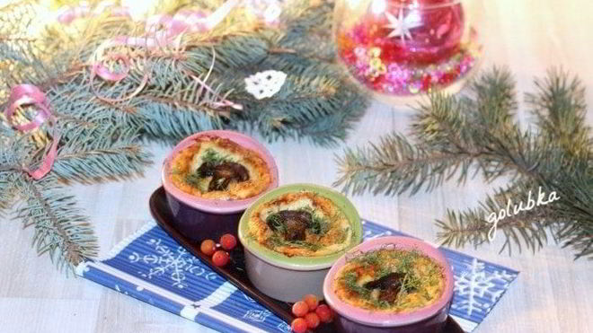 Рецепт новогоднего жульена