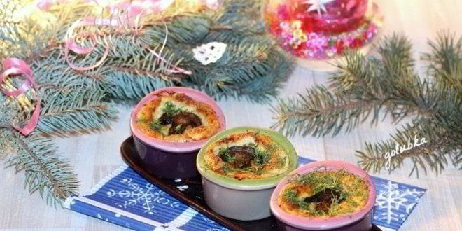 Рецепт новогоднего жульена