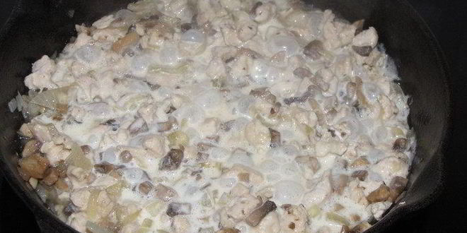 Рецепт рулетиков из цукини с жульеном