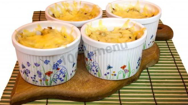 Рецепт жульена из лисичек